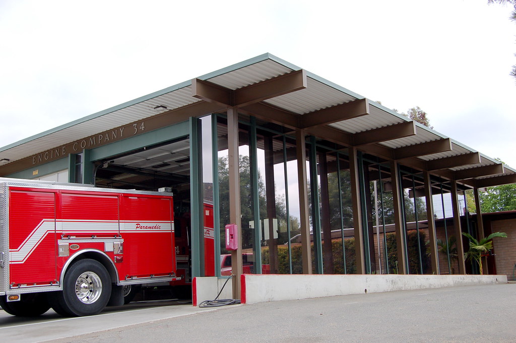 San Carlos Fire Station Robert E. Jones, 1963 Flickr