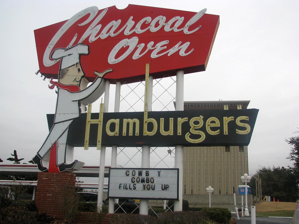 Charcoal Oven Hamburgers DriveThru. Route 66. Oklahoma Ci… Flickr
