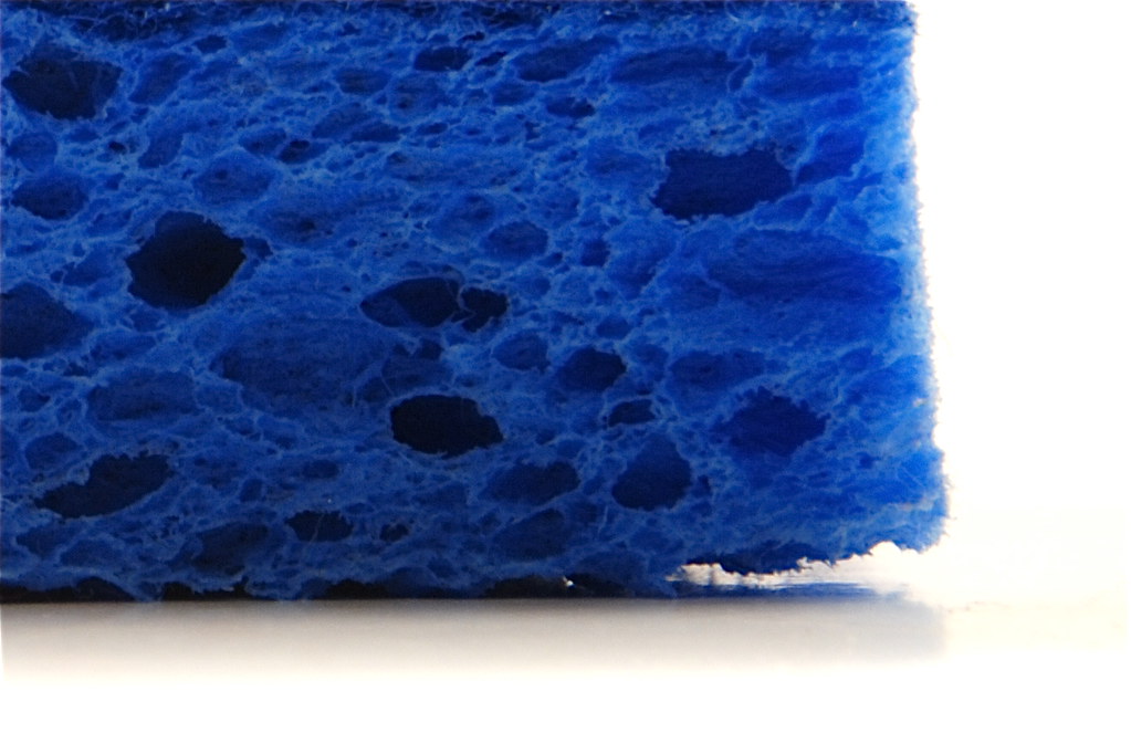 sponge hooray for blue sponges! i'm almost likeing this b… Flickr