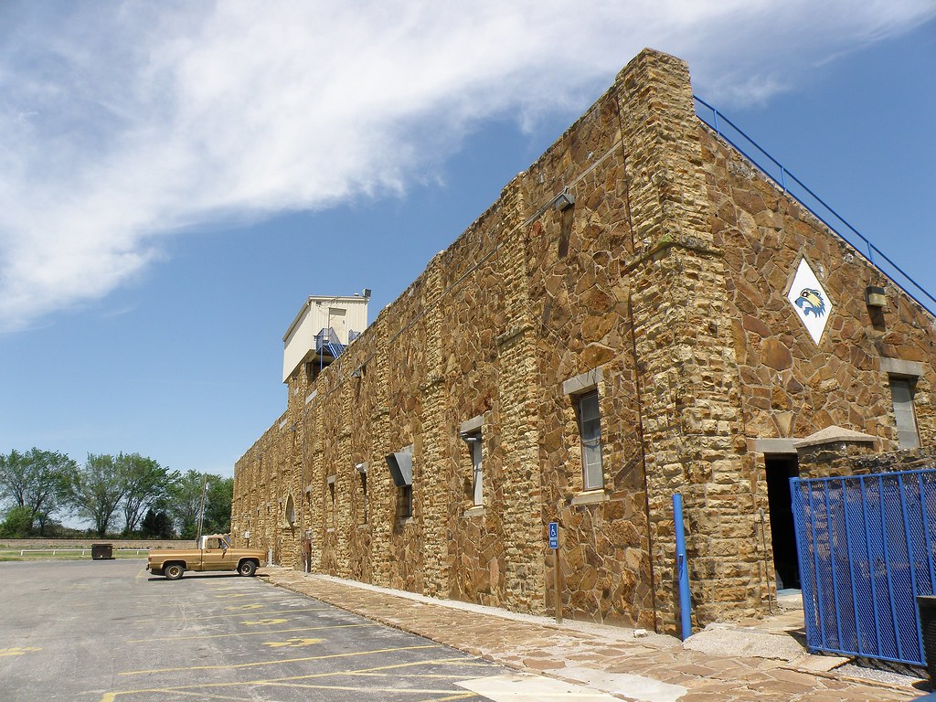 Stadium, Holdenville, OK Quite a structure, dating back to… Flickr