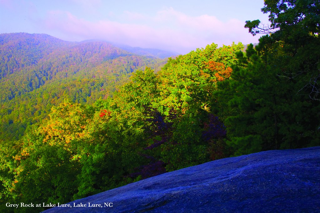 Grey Rock at Lake Lure, NC evdevo Flickr