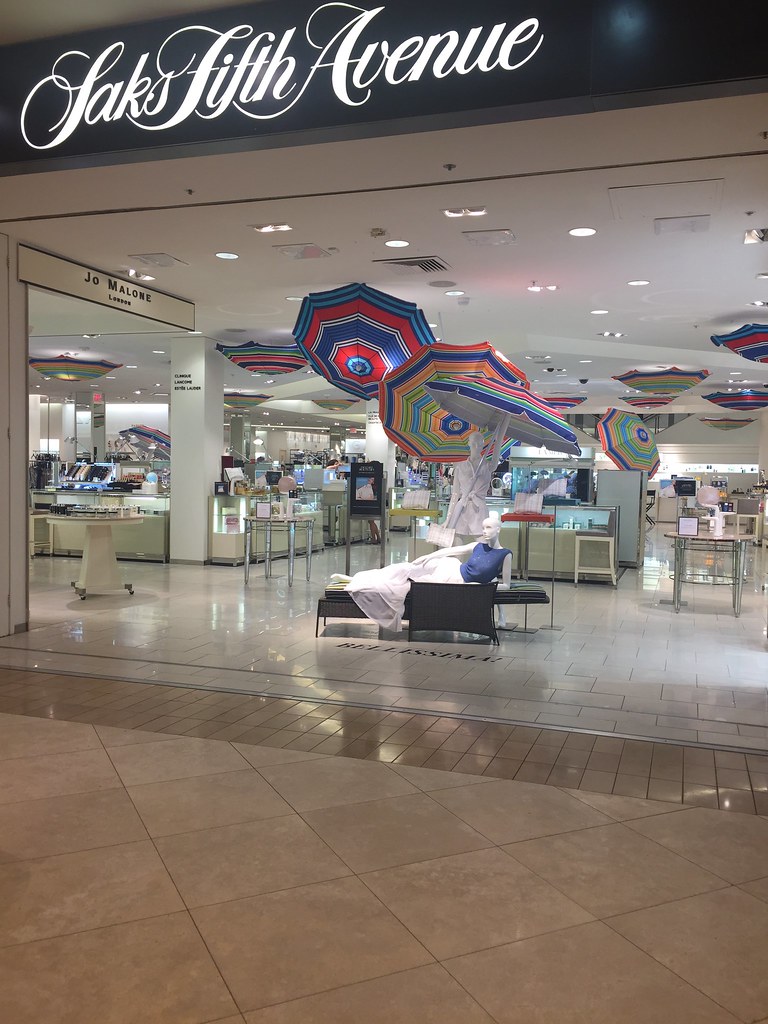 Saks Fifth Avenue South Coast Colorful Display Large, colo… Flickr