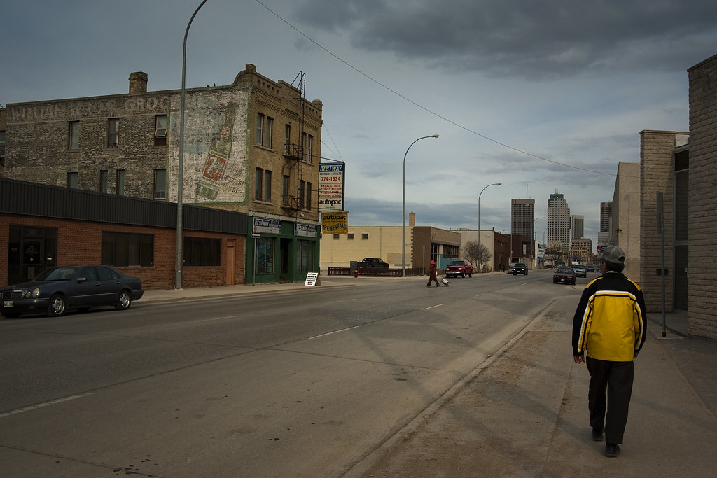 Notre Dame Notre Dame Avenue, Winnipeg, Manitoba. Bryan Scott Flickr