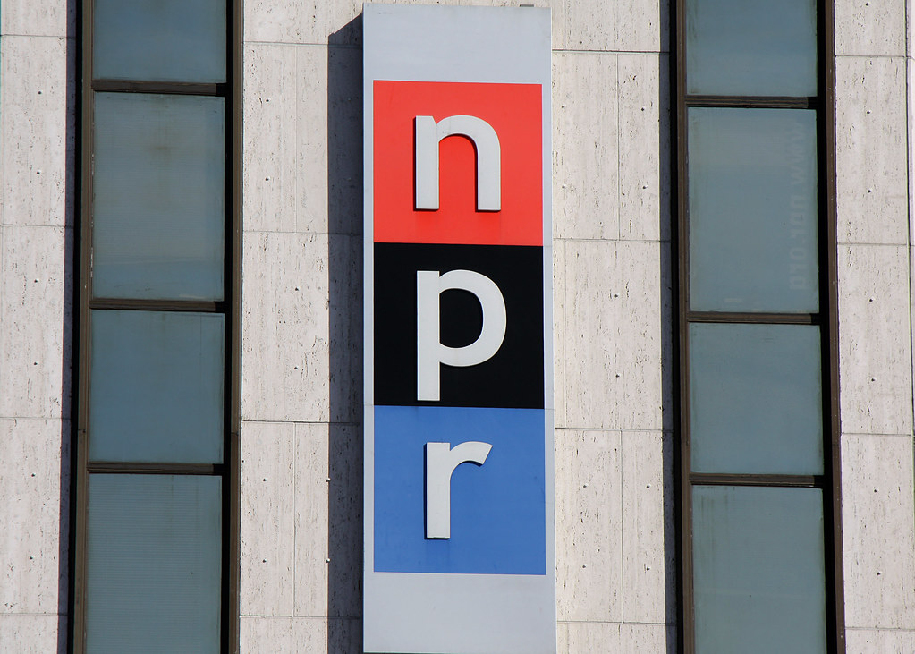 NPR Sign The iconic NPR headquarters sign viewed from 7th … Flickr