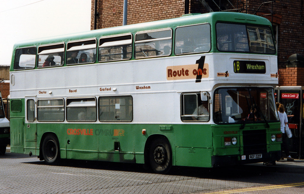 AEF221Y CrosvilleChester Chester bus station 1997. Flickr