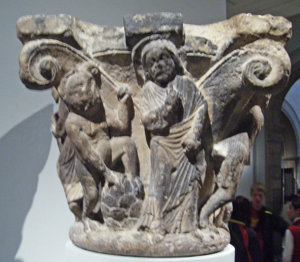 Limestone Capital with the Temptation of Jesus Limestone C… Flickr
