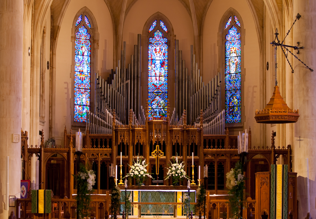 View of the Altar the Cathedral of St. Philip in Atlanta