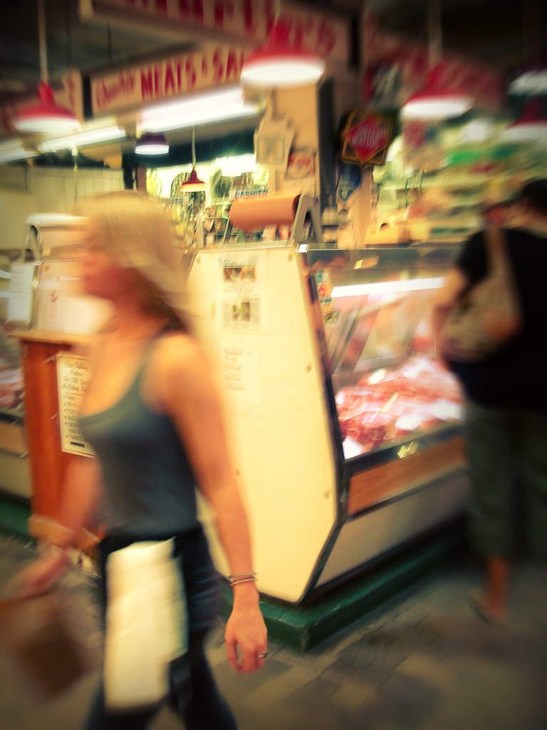 Meat Market Action inside Philadelphia's Reading Terminal … Flickr