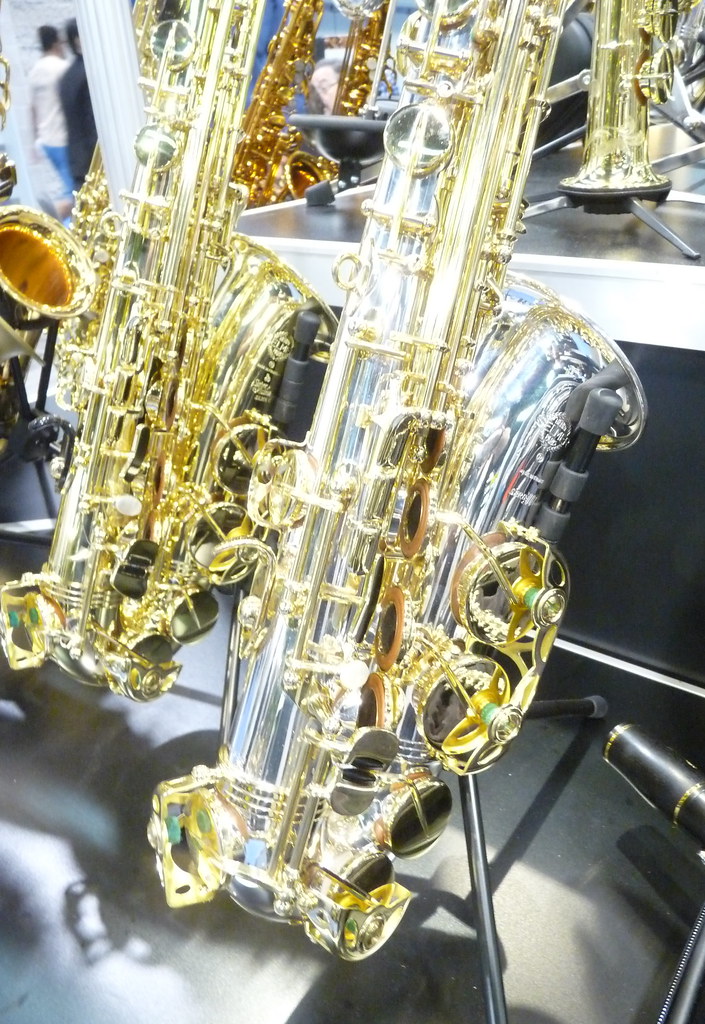 Selmer Saxophones display NAMM Show 2009 Pictures Selmer… Flickr