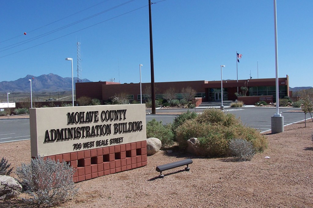Mohave County Administration Building and Sign Kingman, Ar… J