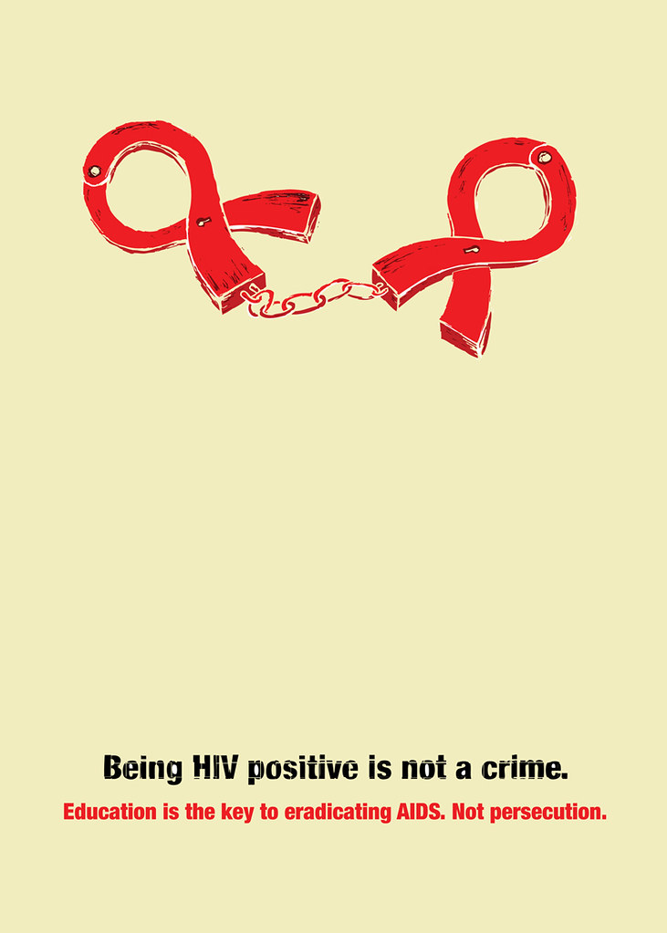 HIV/AIDS poster. A poster design for the good50x70 social … Flickr