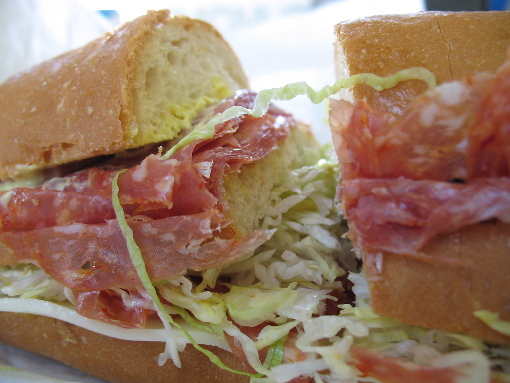 Mario's Italian Deli Glendale a GIANT SANDWICH Flickr