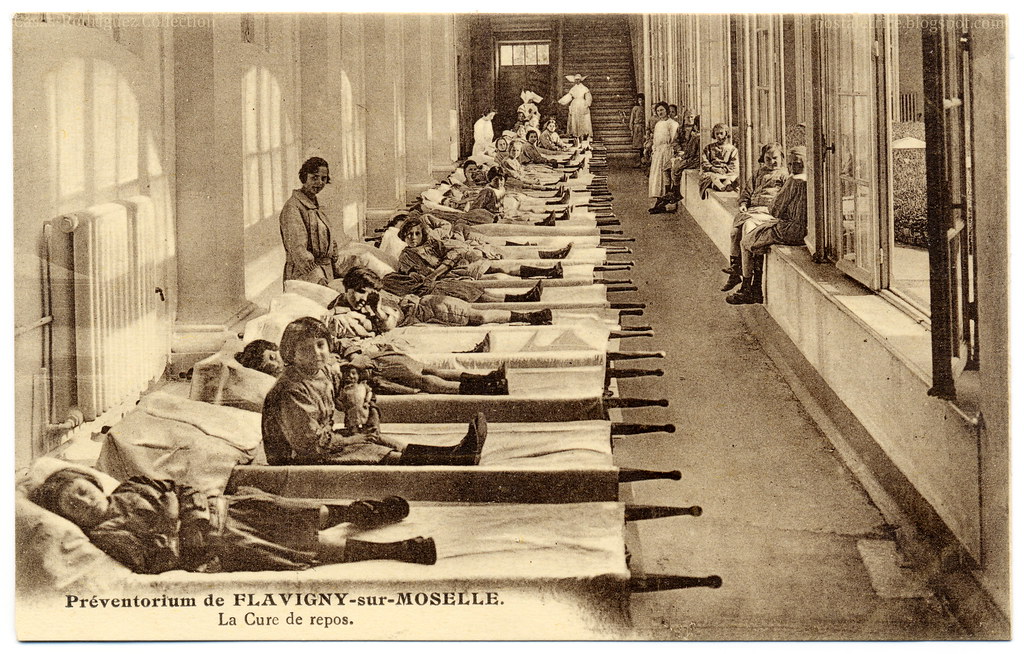 At Risk of the White Plague Children at the Preventorium … Flickr