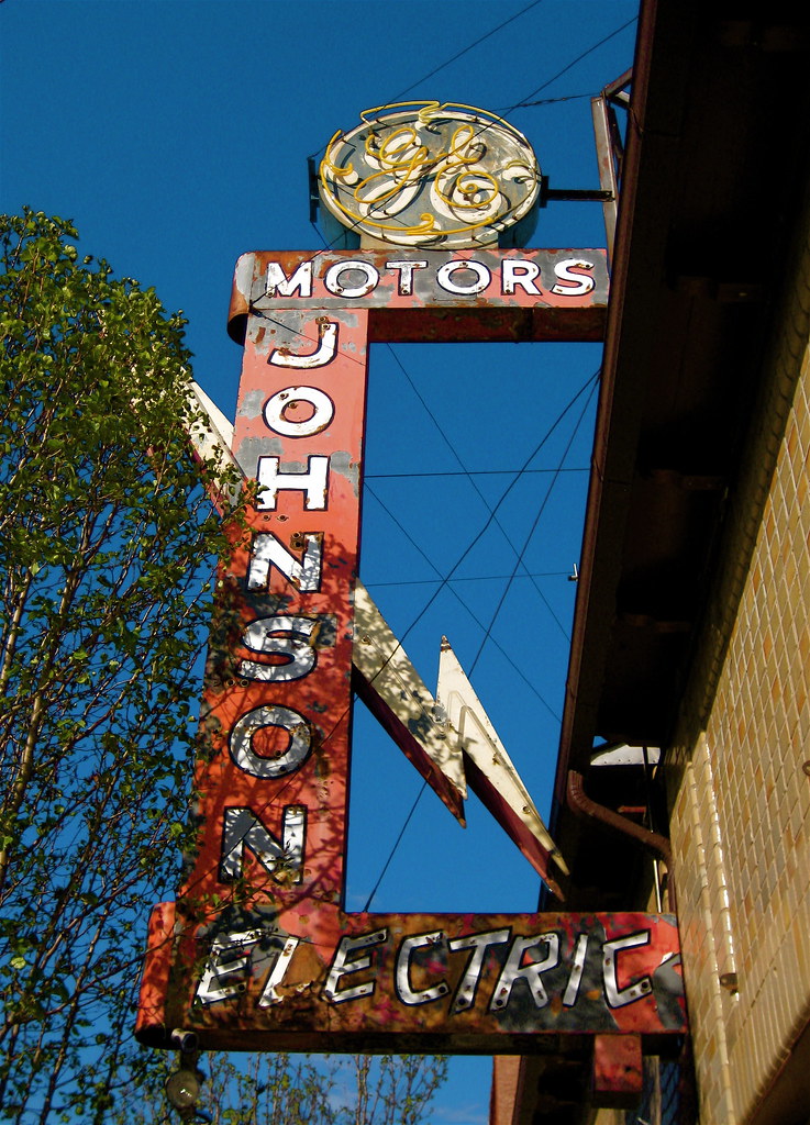 GE Motors Johnson Electric, Pueblo, CO This sign is in the… Flickr