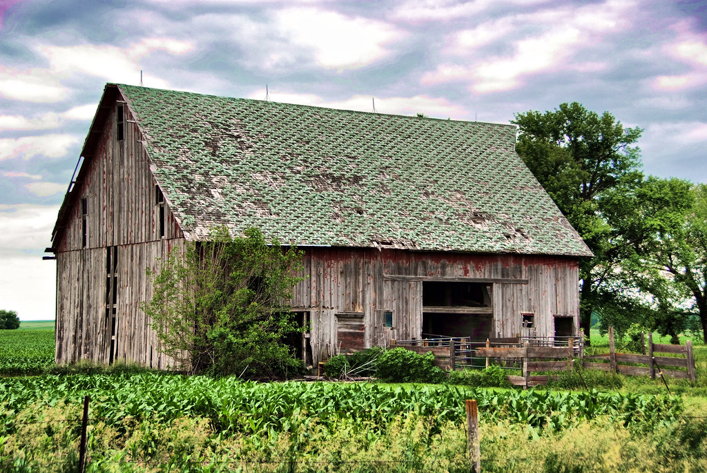 Country Barn Dilapidated Farm Buildings. Northern Polk Cou… Flickr