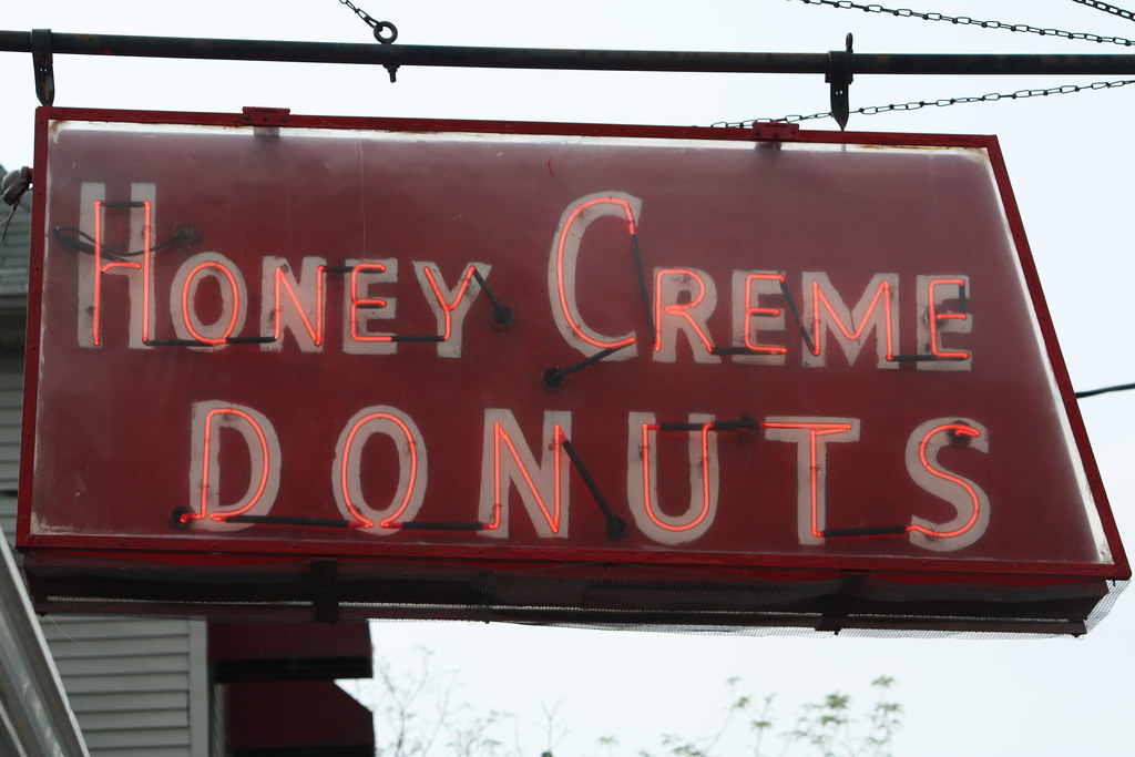 Donut Shop Neon Donut Shop in New Albany, IN scubamichael Flickr