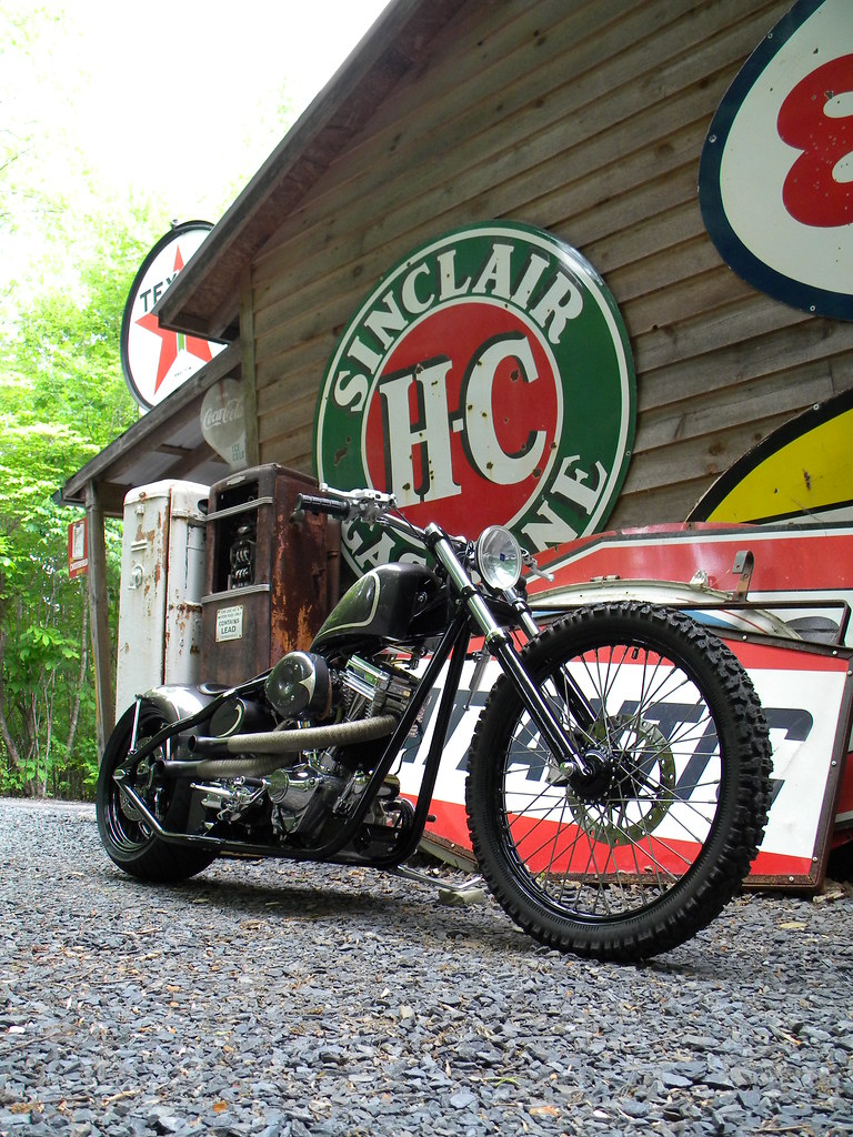 Wrench Works Chopper Rusty Knuckles Flickr