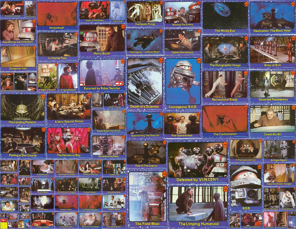 The Black Hole trading cards Josh Randall Flickr