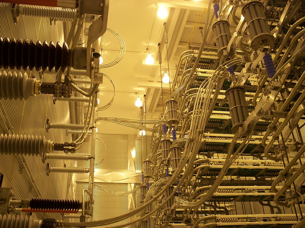 hydro station L'AngeGardien, QC 900 MW interconnect betwe… Flickr