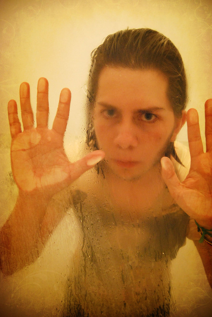 Separated 20/365 I was boiling hot so I took a shower, but… Flickr