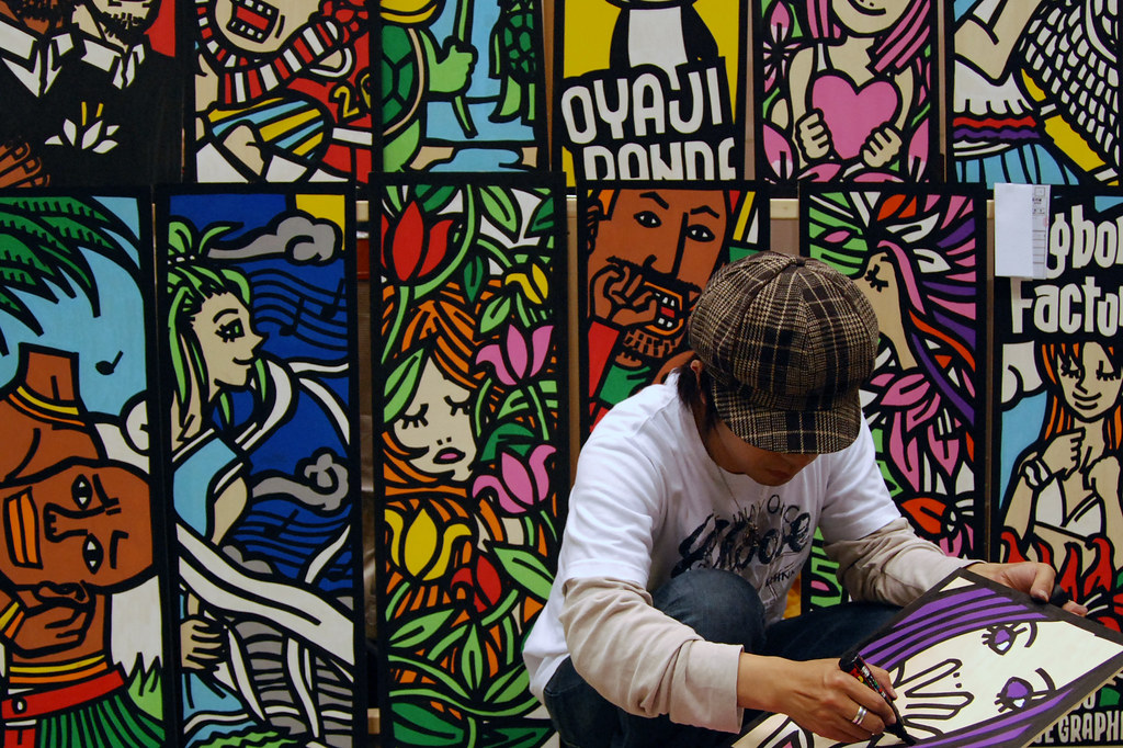 Marker Art An artist and the creations he made with marker… Flickr