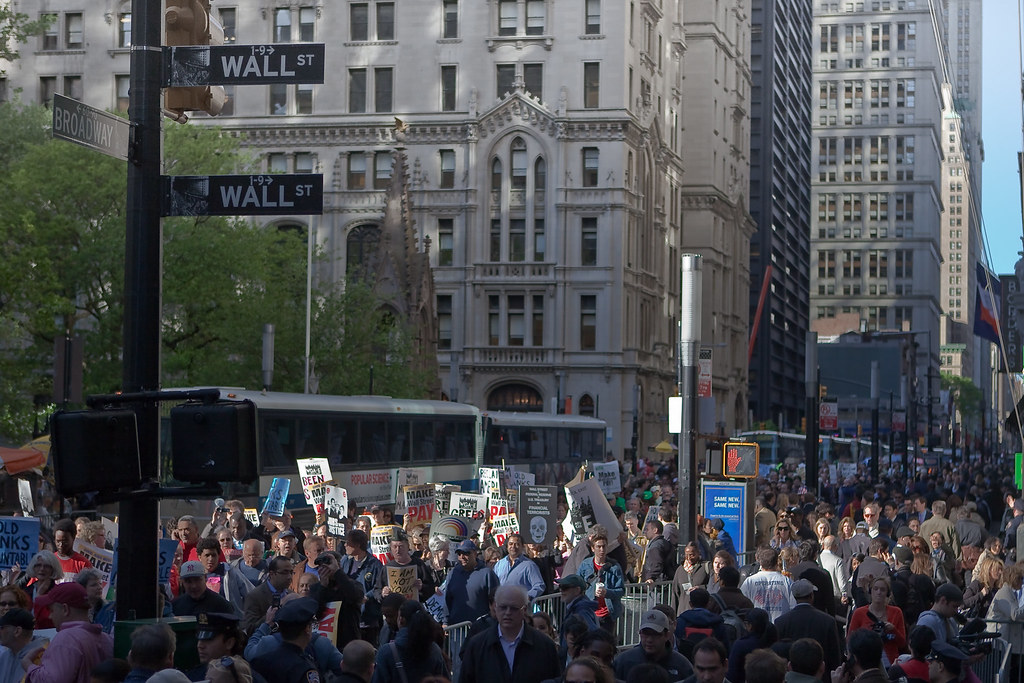 March On Wall Street Protesters join the March on Wall Str… Flickr