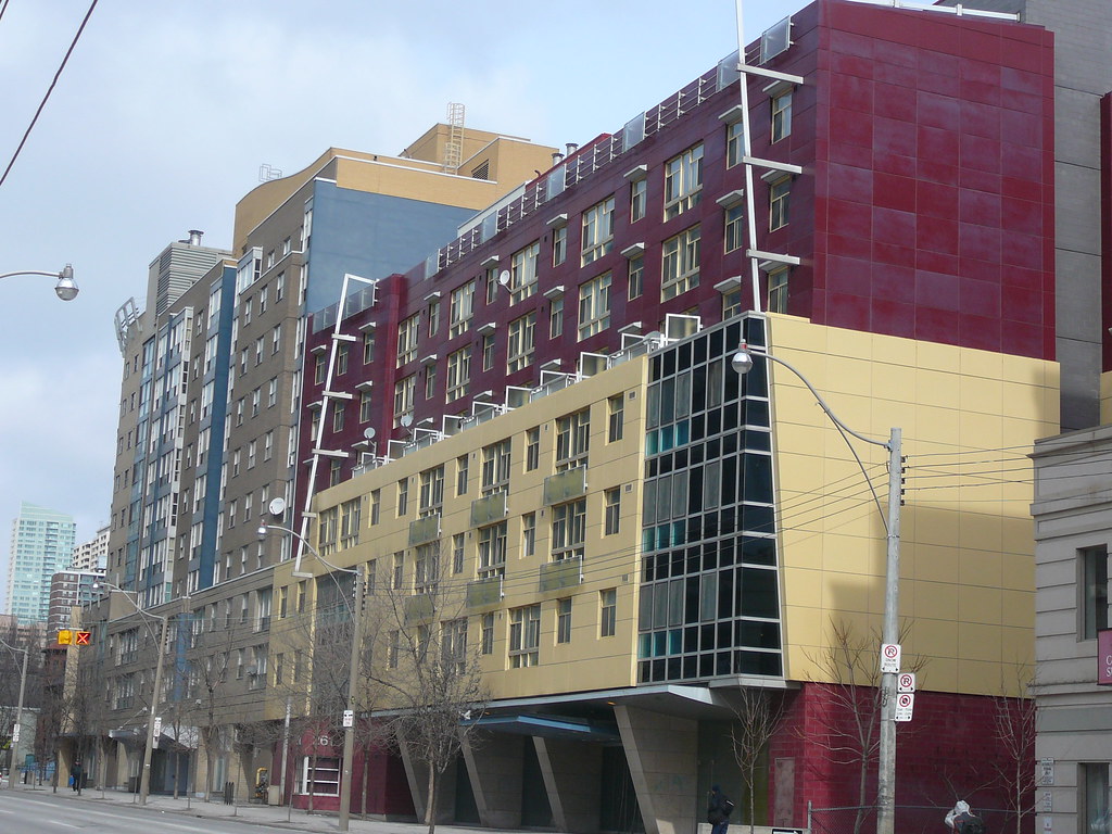 Colourful Condos This building is just off the Ryerson Uni… Flickr
