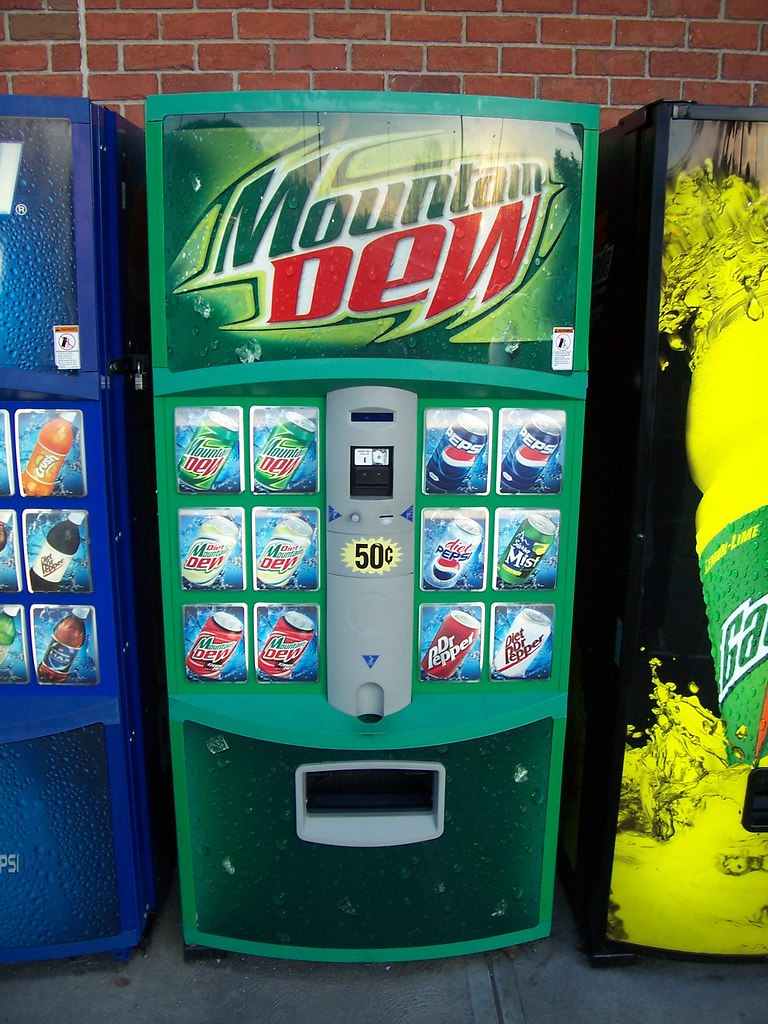 MOuntain Dew Vending Machine a photo on Flickriver