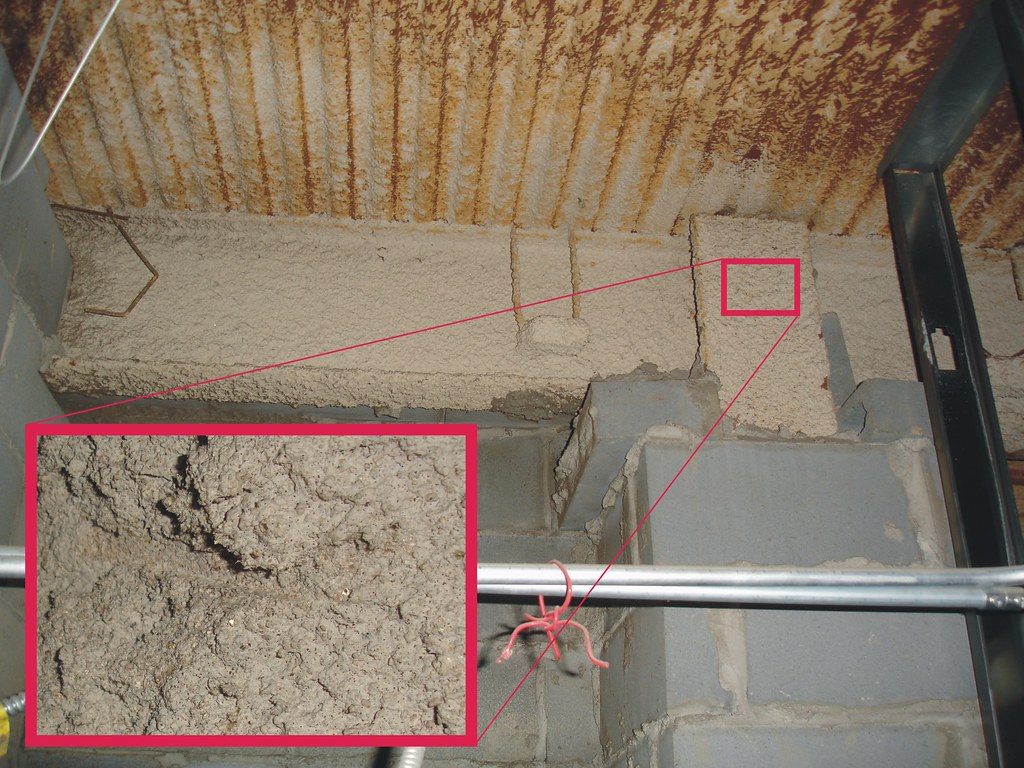 Asbestos SprayApplied Fireproofing Vermiculite One exam… Flickr