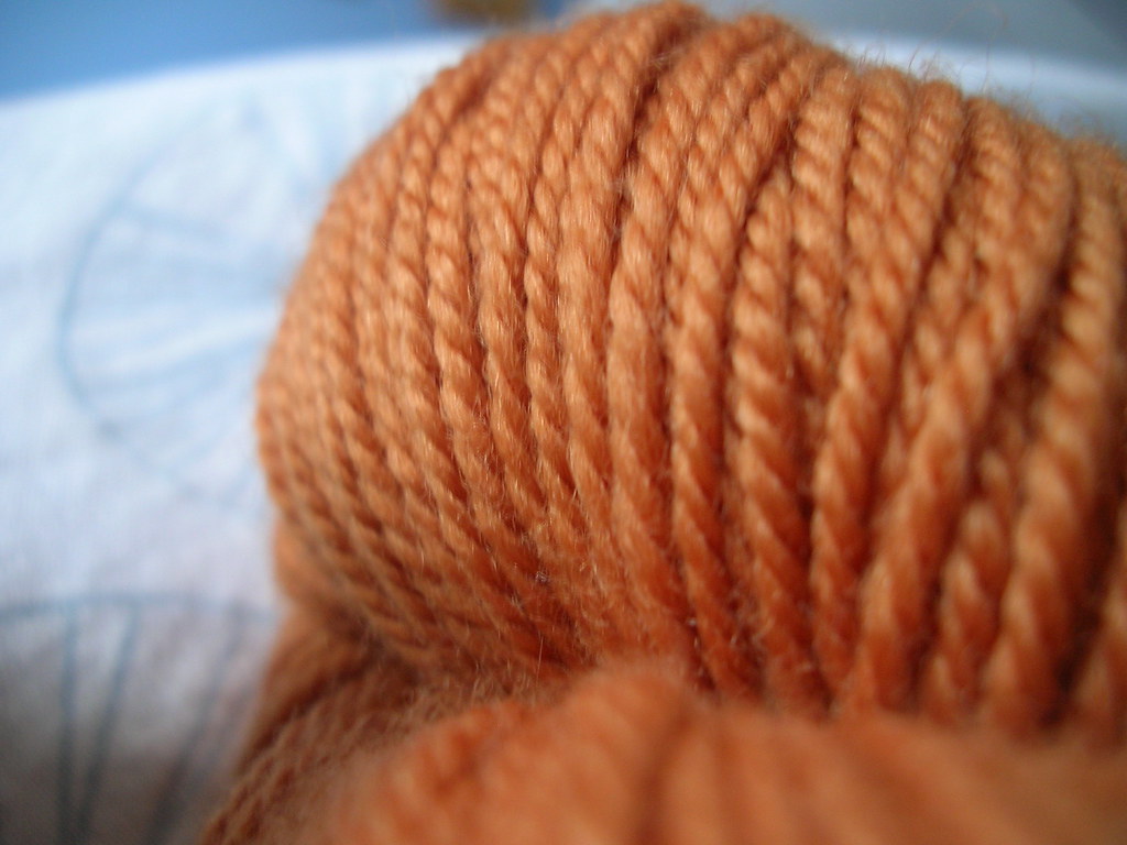 Oilers Yarn! Louet Gems Sport in oilers colours! Indigo, c… Flickr