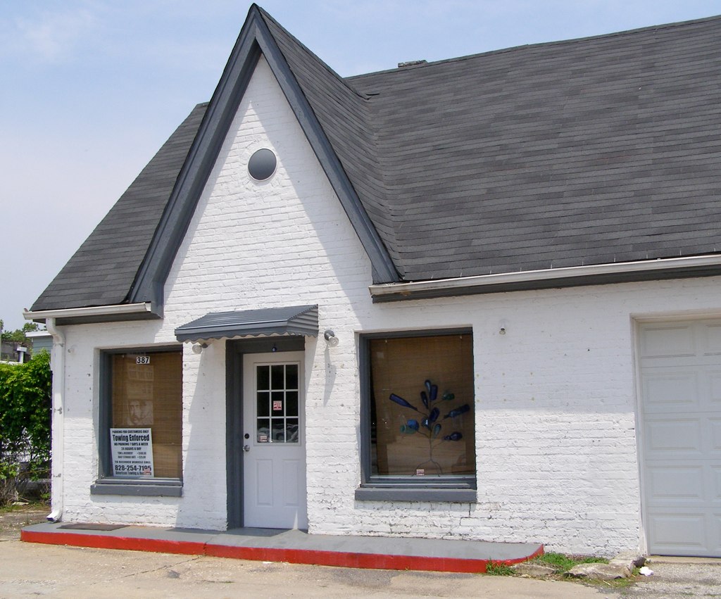 Gas Station Cottage in West Asheville, NC. I'll let one of… Flickr