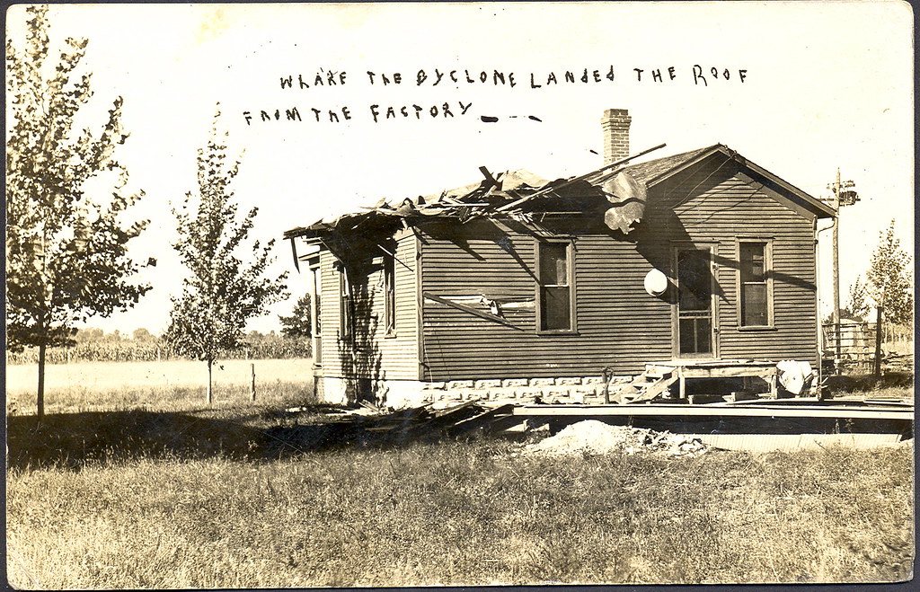 Three Rivers MI Cyclone Disaster RPPC June 1912 as a Facto… Flickr