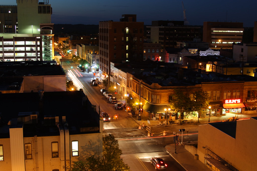 Ann Arbor Downtown at night Downtown Ann Arbor at night, 2… Flickr