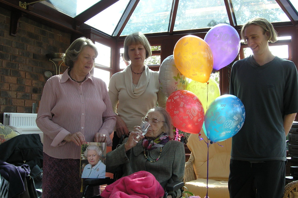 Rosemary Lodge, Lichfield UK Sun Lounge. Molly's 100th. Flickr