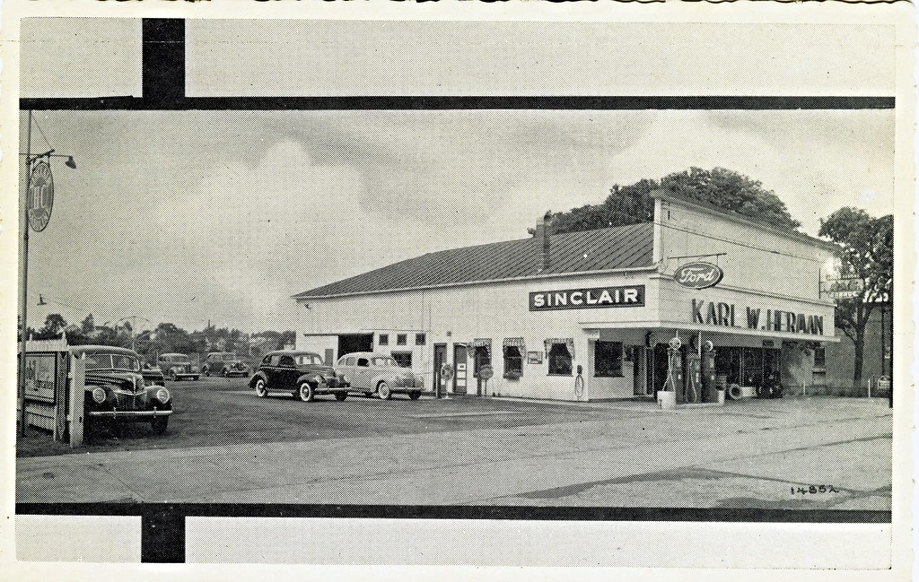 Karl W. Herman Garage, Ford Dealer, Newark, NY I'm assumin… Flickr