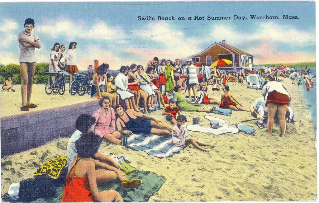 Swift's Beach on a Hot Summer Day, Wareham, Mass. Elizabeth Thomsen