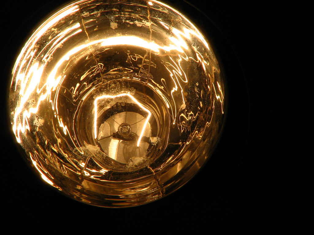 heat lamp bulb long exposure in the dark, with the camera … Flickr