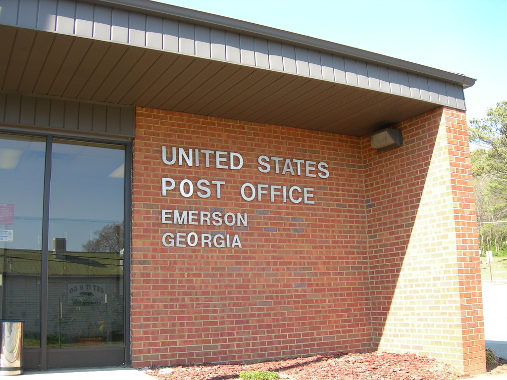 Emerson Post Office close up a photo on Flickriver