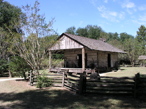 Log Cabin, Rural Life Museum, Baton Rouge, LA P9190494 David Stall