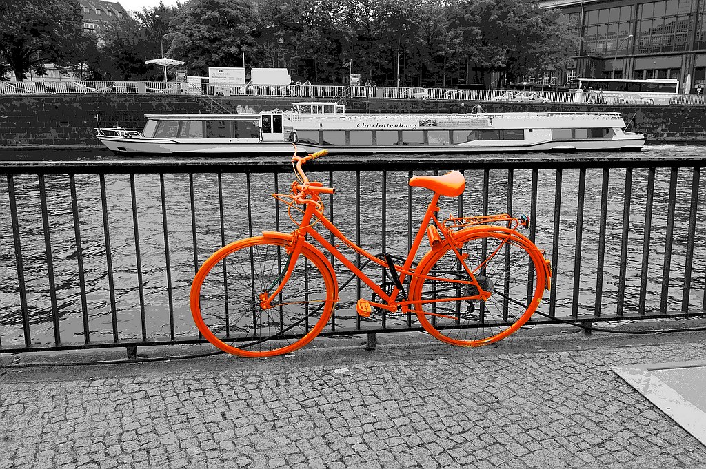Strange Bicycle, Berlin [bumped] I found this bicycle at B… Flickr