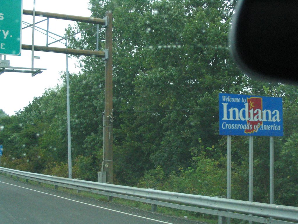 to Indiana, U.S. 41 Near Evansville, Indiana a photo on