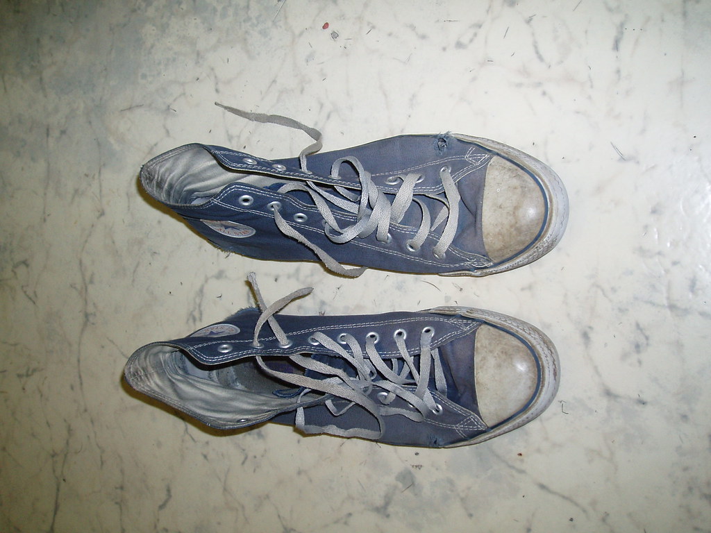 How to clean your converses My dirty converses Bill Thompson Flickr
