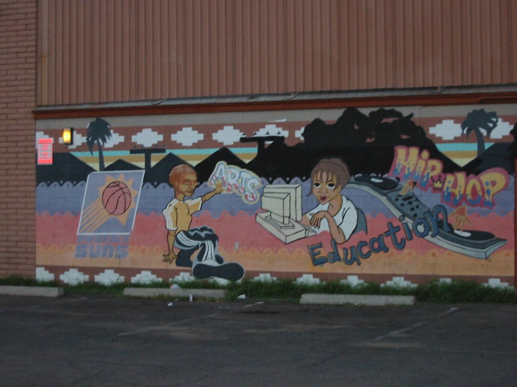 Mural, Phoenix, Arizona Mural, Phoenix, Arizona Flickr