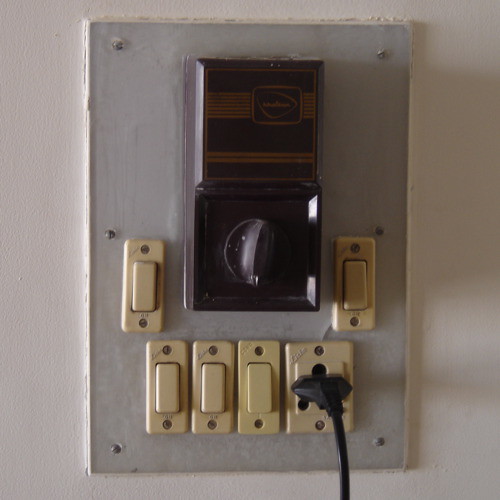 Electrical Roulette Typical electrical plug in our place John