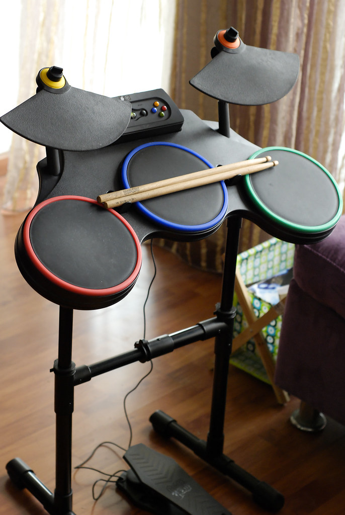 "Guitar Hero World Tour" Drum Set for XBOX 360 ION Drum R… Flickr