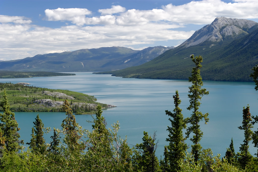 Tagish Lake, Yukon Territory. The photo was taken from Klo… Flickr