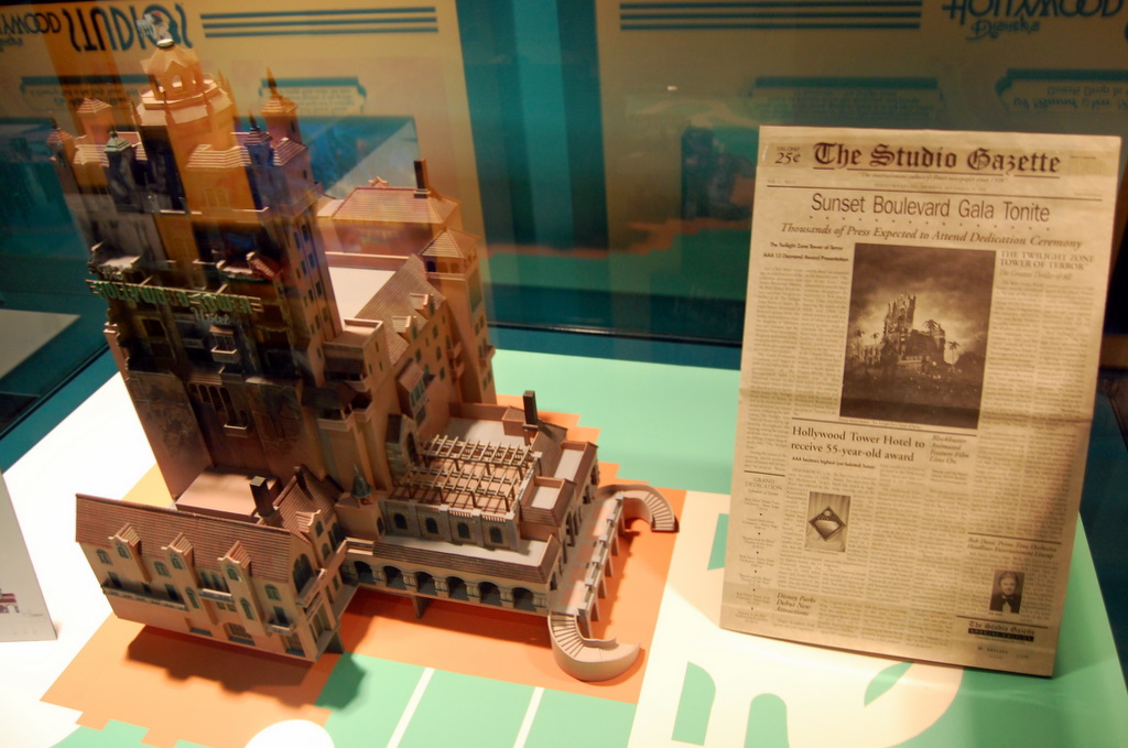 Hollywood Tower of Terror Model One of the many models fea… Flickr