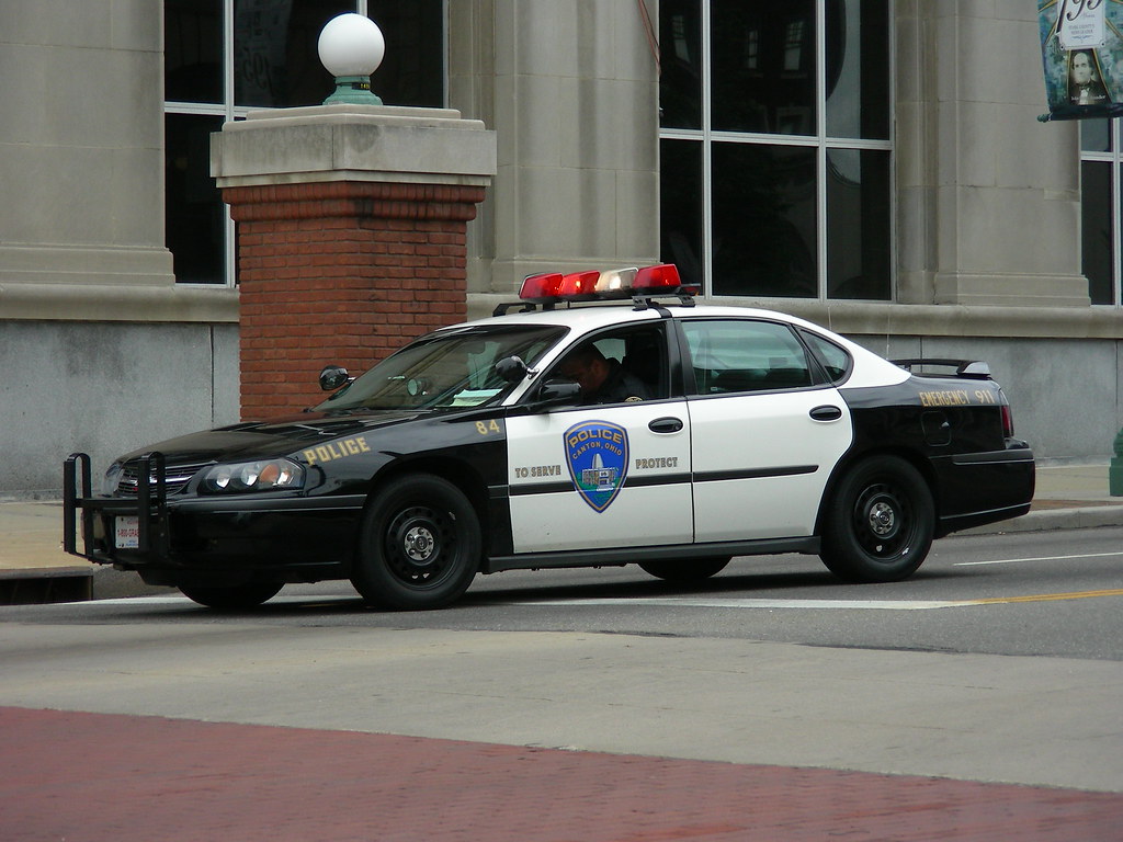 Canton Police Chevrolet Impala in Canton, Ohio. 4600 So Cal Metro