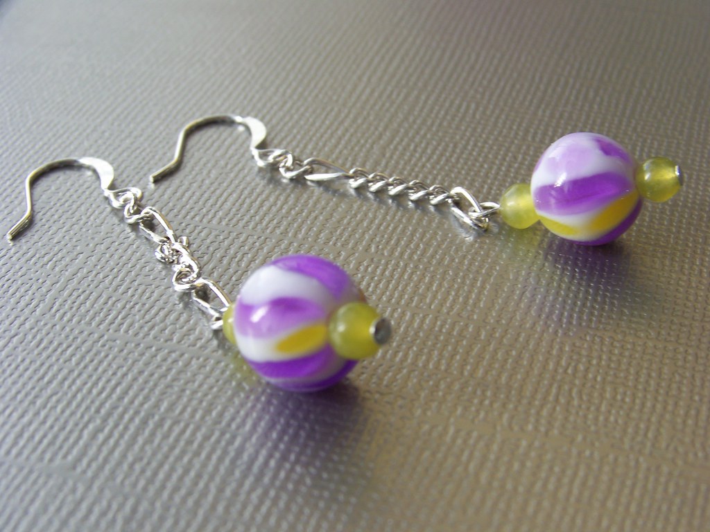 BALL AND CHAIN earrings KISMET1990 Flickr