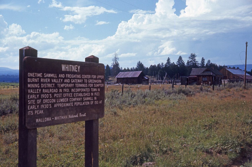 Eastern Oregon Whitney Oregon History A slide picture … Flickr